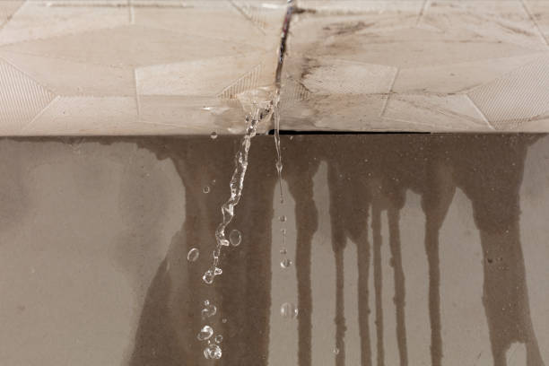 Professional Burst Pipe Cleanup technician working in Enon, VA